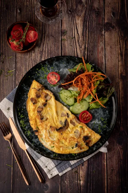 Mantarlı Omlet