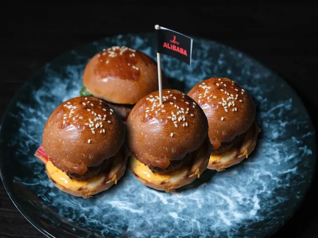 Alibaba Acı Burger Dörtlü 160Gr