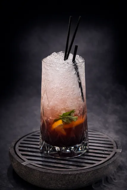 Blueberry Redbull Mojito