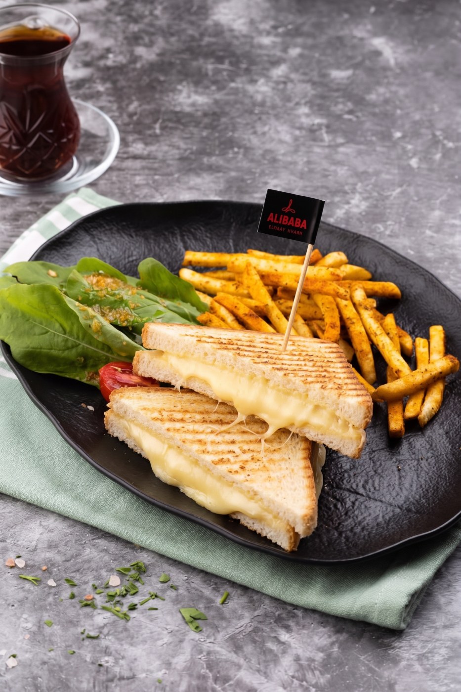 Kaşarlı Tek Kat Tost