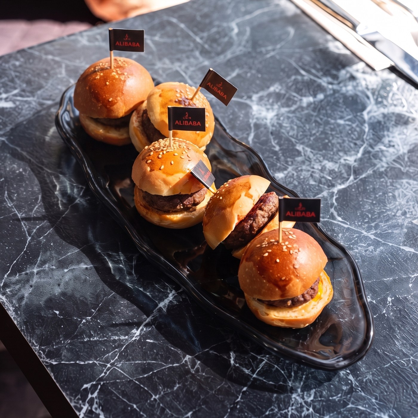 Alibaba Acı Burger Beşli 200Gr
