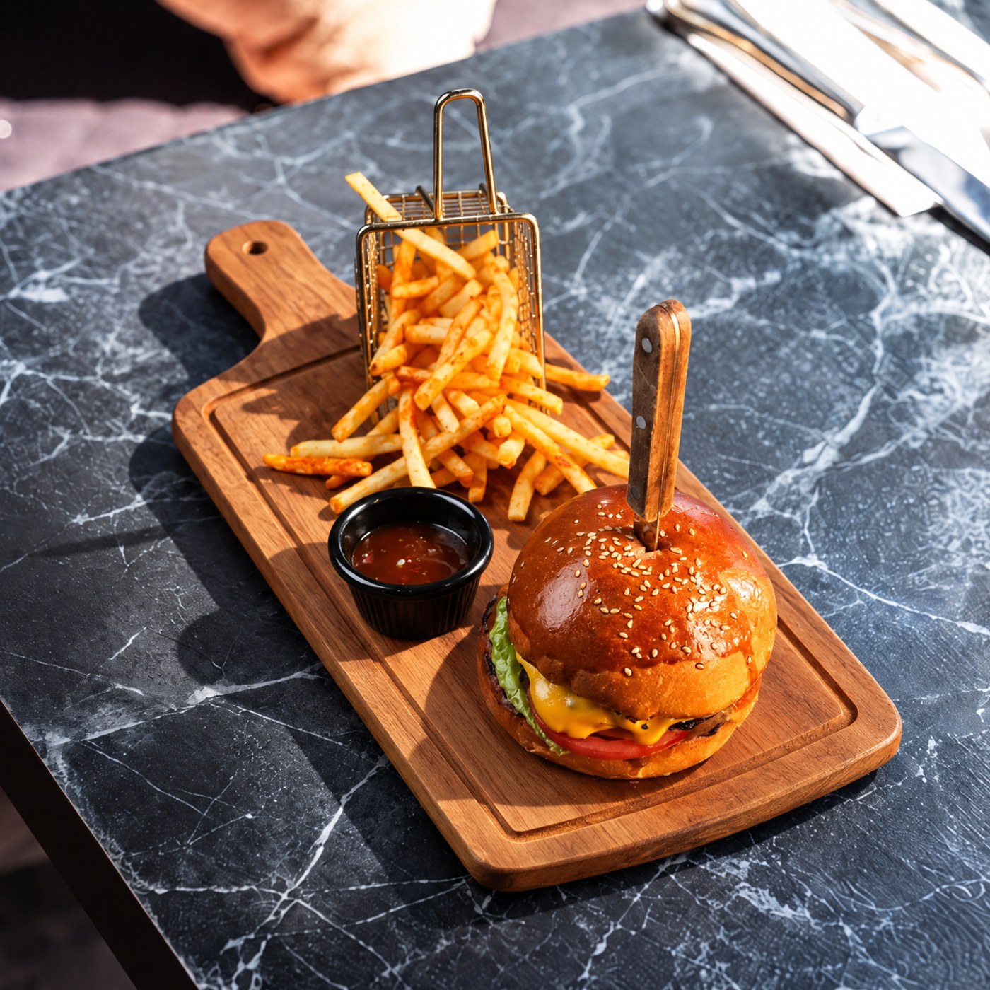 Cheese Burger 140Gr