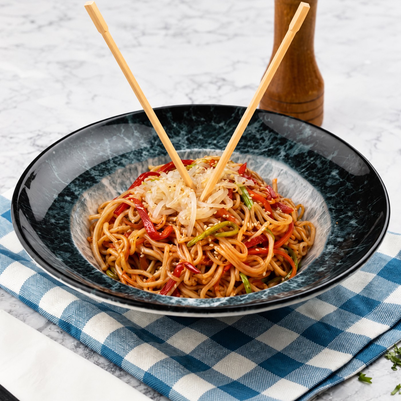 Noodle Sebzeli