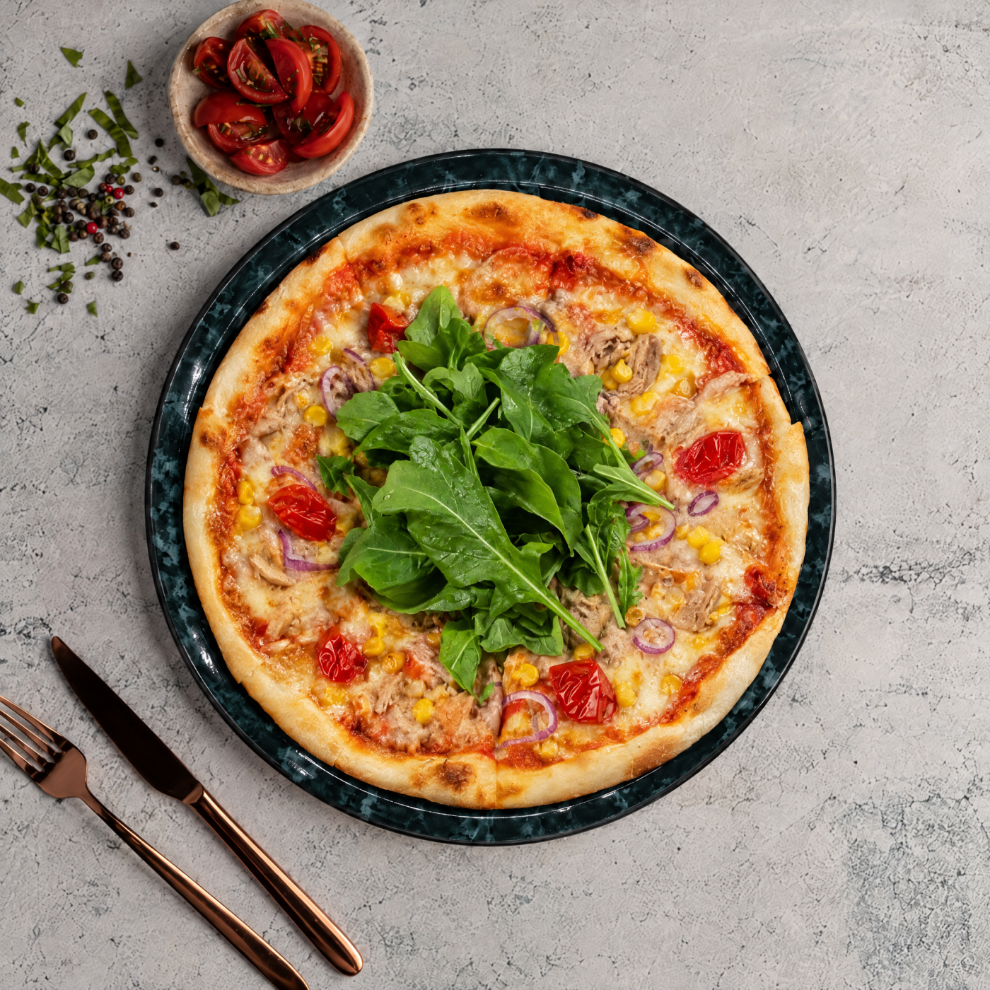 Ton Balıklı Pizza