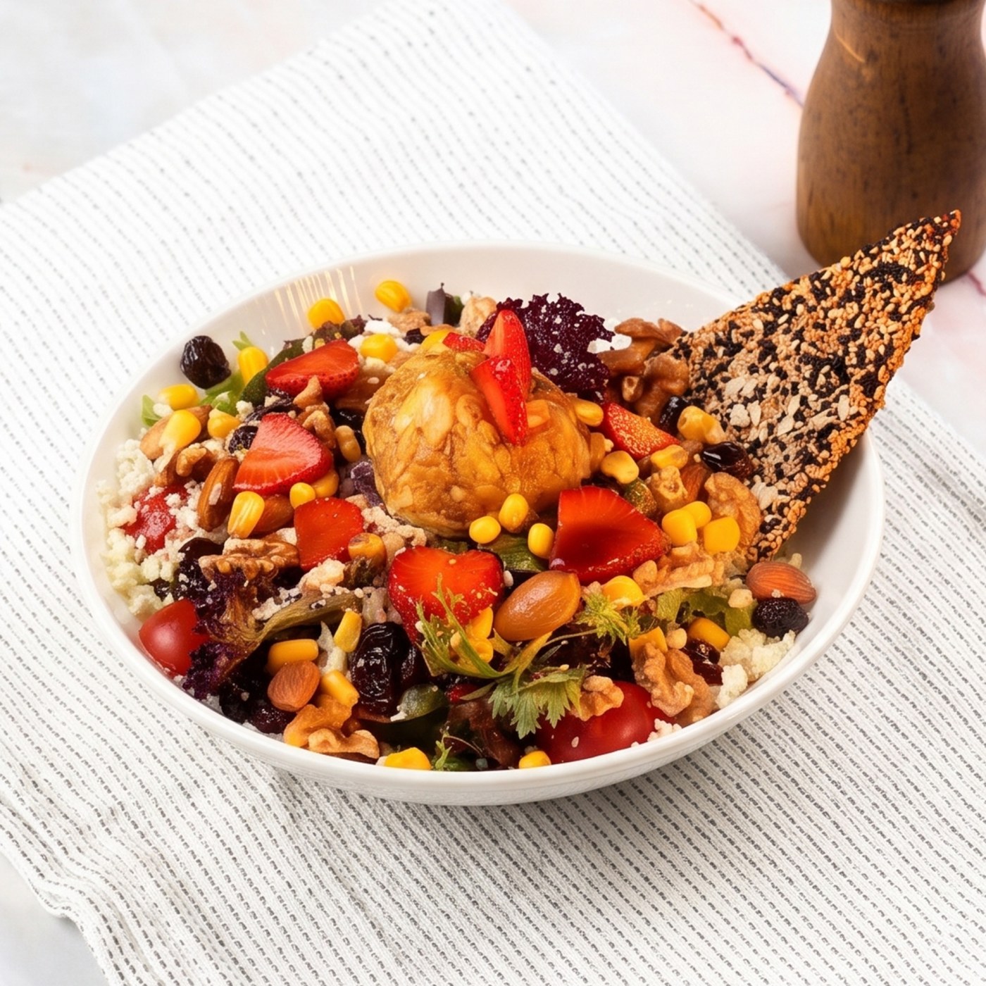 Ananaslı Tulum Peynirli Salata