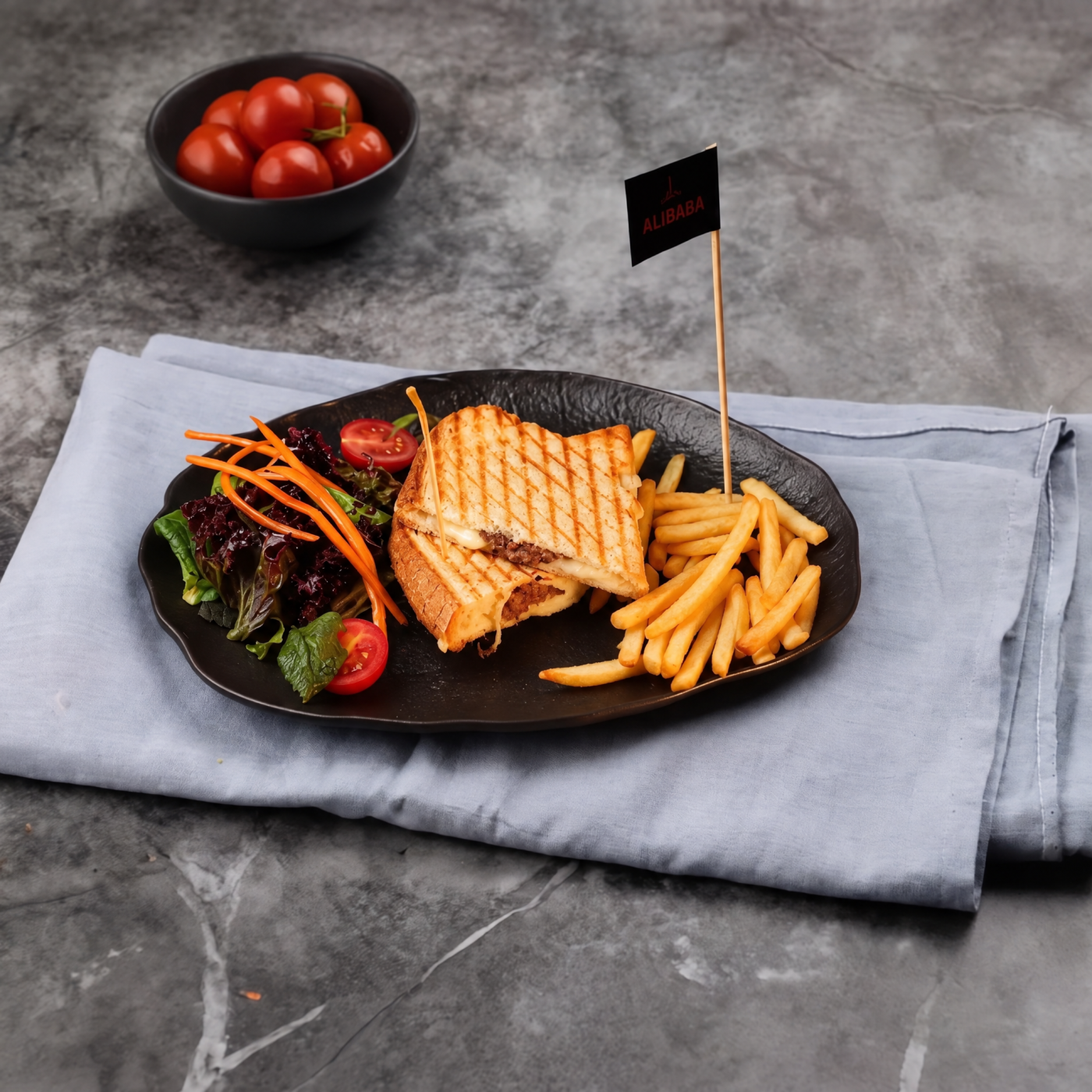 Kaşarlı Burger Tost