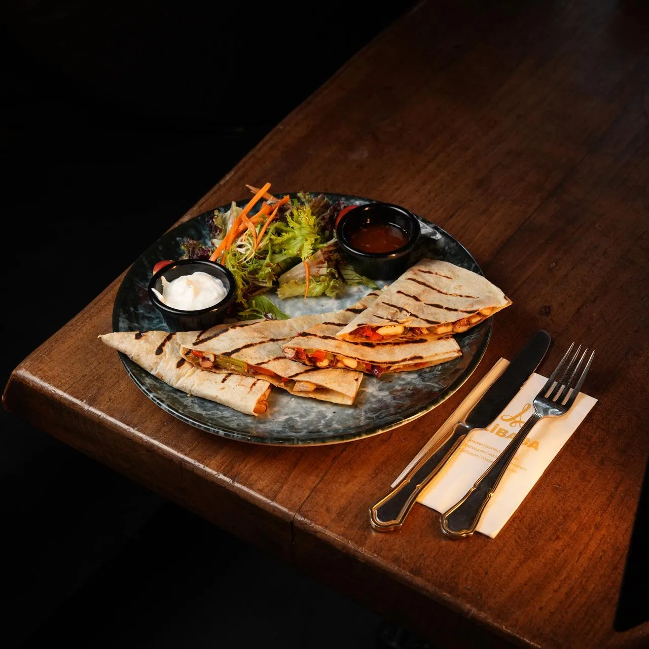 Tavuklu Quesadilla