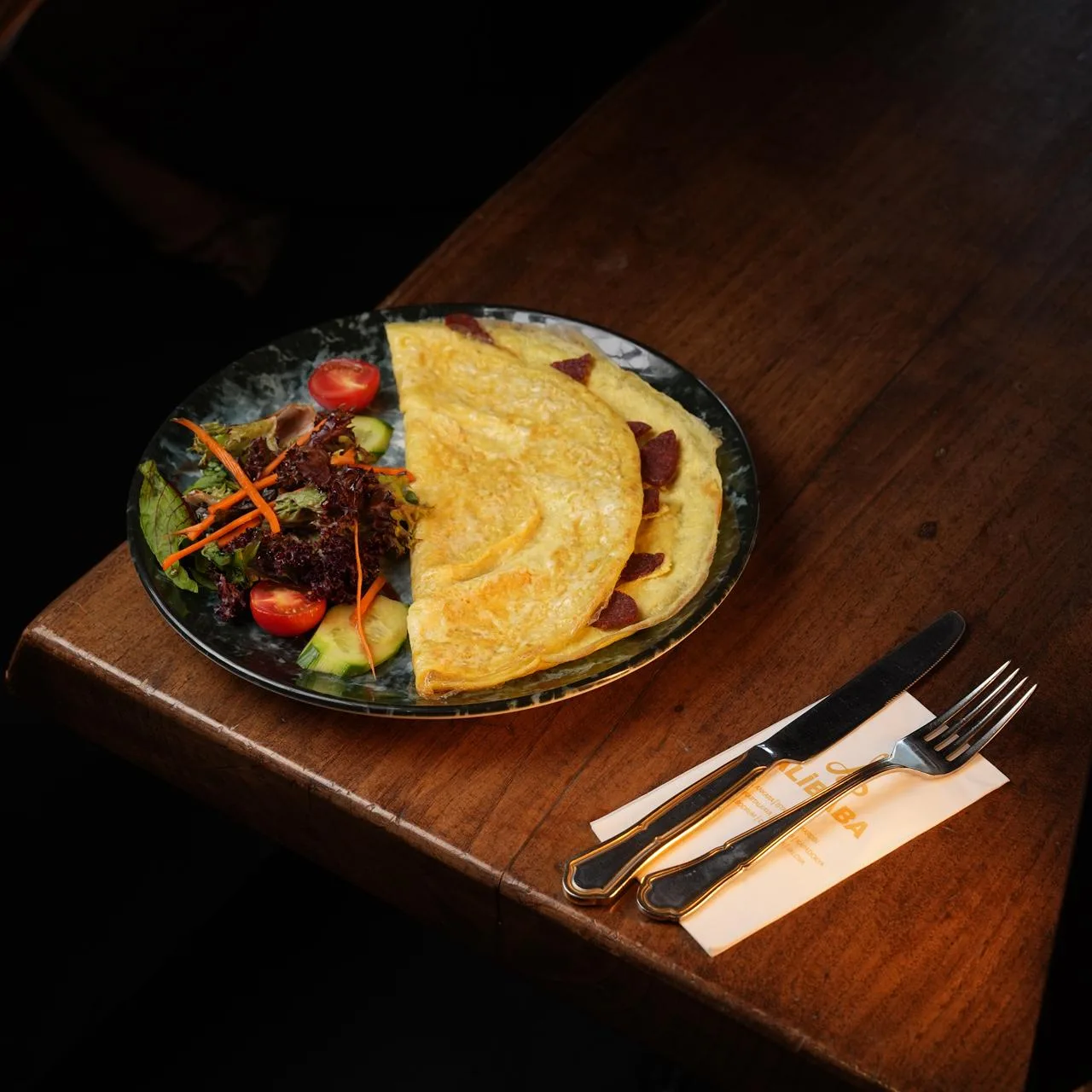 Sucuklu Omlet