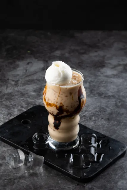 Cold Ice Cream Coffee